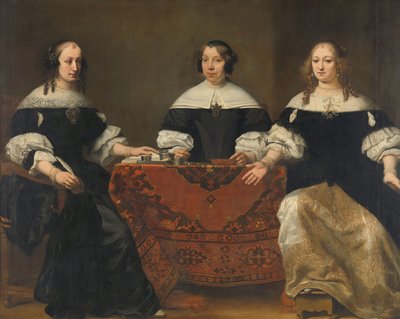 Portrait des trois régentes de la Leprozenhuis, Amsterdam, vers 1668 - Ferdinand Bol