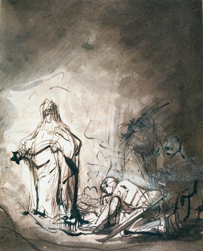 Saul et la sorcière d
