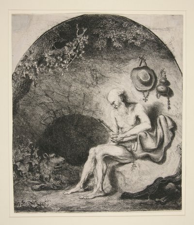 Saint Jérôme dans la grotte - Ferdinand Bol