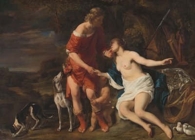 Vénus et Adonis - Ferdinand Bol