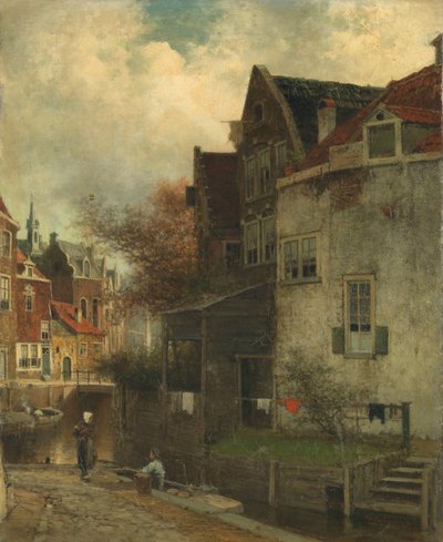 Vue de la ville - Ferdinand Carl Sierich