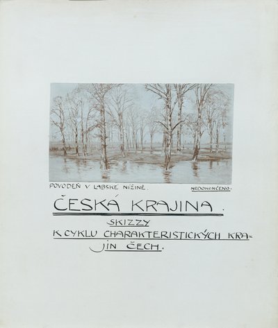 16 vues de paysages tchèques "Ceska Krajina" - Ferdinand Engelmuller
