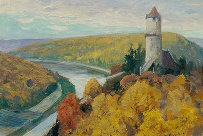 Moldau (de la série « 16 vues de paysages tchèques 