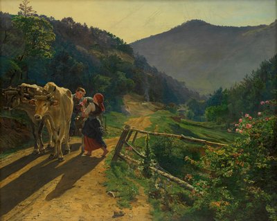 Le temps des roses - Ferdinand Georg Waldmüller