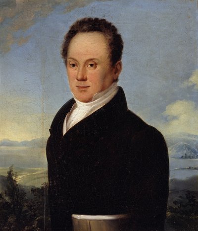 Portrait de Janos von Szallopek - Ferdinand Georg Waldmüller
