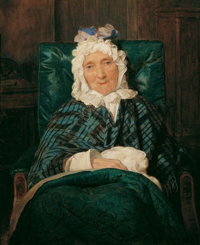 Aloisia Eltz dans le fauteuil - Ferdinand Georg Waldmuller