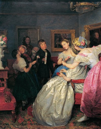 Pauvres félicitants - Ferdinand Georg Waldmuller
