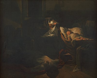 Force épuisée - Ferdinand Georg Waldmuller