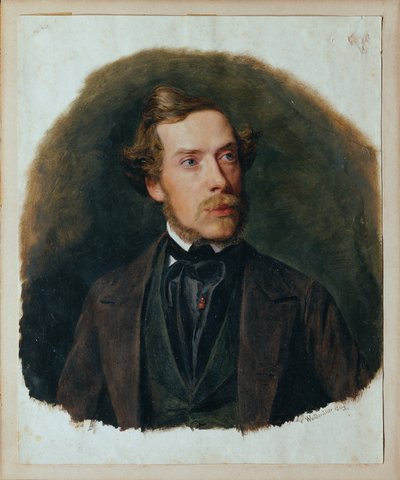 Gustav Barth, maître de chœur de la Société chorale masculine de Vienne - Ferdinand Georg Waldmuller