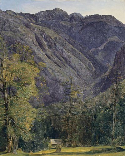 Le Schönberg vu de Hoisenrad, 1833 - Ferdinand Georg Waldmuller