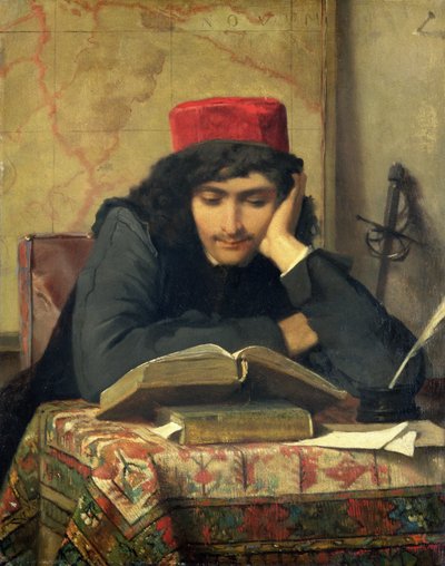 Le Lecteur, 1856 - Ferdinand Heilbuth