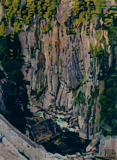 Aareschlucht - Ferdinand Hodler
