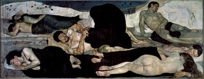 Groupe de dormeurs nus, l