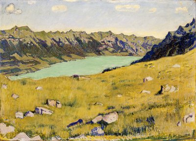 Le lac de Brienz vu de Breitlauenen - Ferdinand Hodler