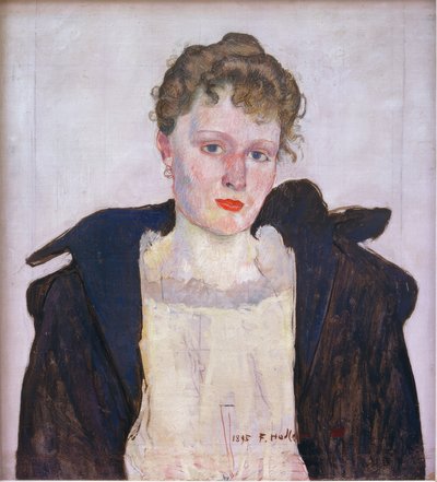 Portrait de femme - Ferdinand Hodler