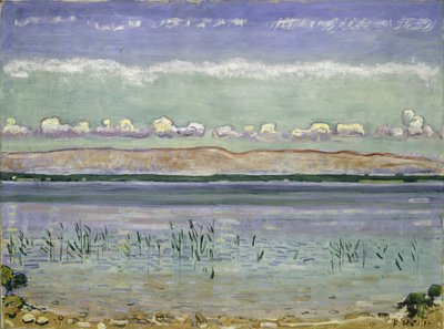 Lac Léman avec les collines du Jura, 1911 - Ferdinand Hodler