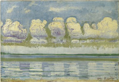 Lac Léman avec le Jura suisse, 1909 - Ferdinand Hodler