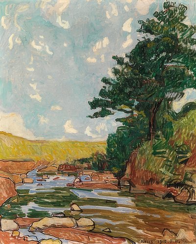 Paysage près de Néris. 1915 - Ferdinand Hodler