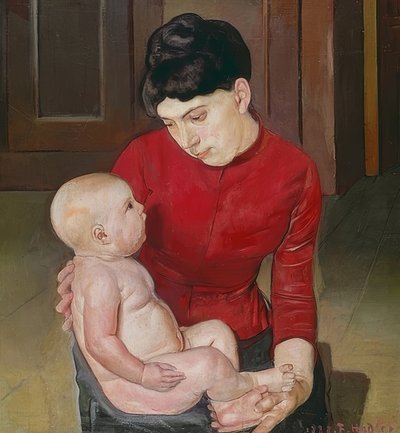Mère et enfant. 1887 - Ferdinand Hodler