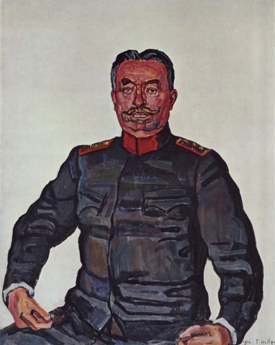 Portrait du général Ulrich Wille - Ferdinand Hodler