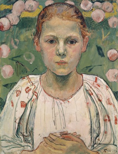 Portrait de Käthe von Bach - Ferdinand Hodler