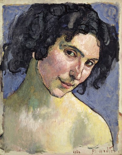 Portrait du modèle Giulia Leonardi, 1910 - Ferdinand Hodler