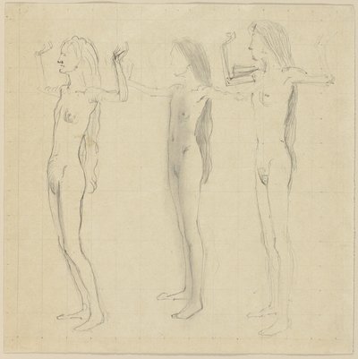 Étude pour le Jour (Vérité) - Ferdinand Hodler