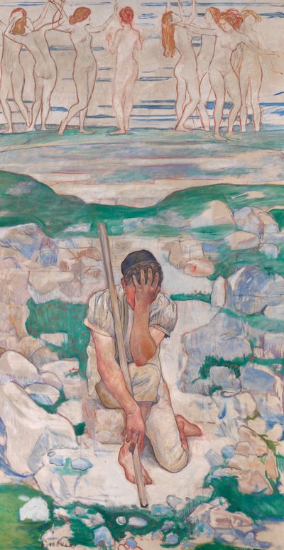 Le Rêve du berger, 1896 - Ferdinand Hodler