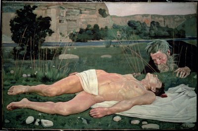 Le Bon Samaritain, 1886 - Ferdinand Hodler