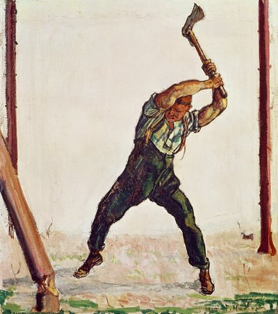 Le Bûcheron, 1910 - Ferdinand Hodler