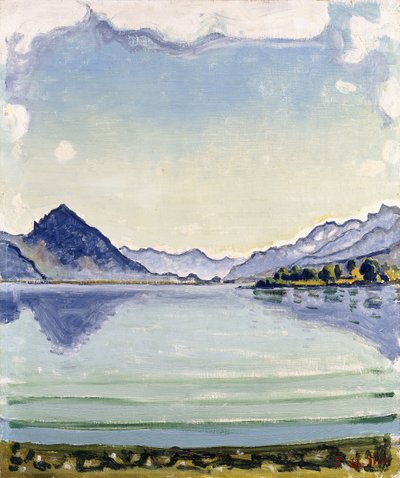 Thunersee à Leissingen - Ferdinand Hodler