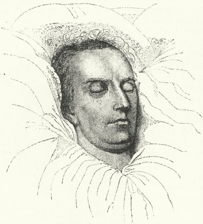 Le poète et dramaturge allemand Friedrich Schiller sur son lit de mort - Ferdinand Jagemann