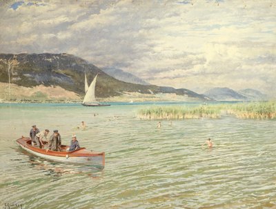 Sur le Lac - Ferdinand Joseph Gueldry