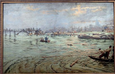 Vue du pont et du quai de l
