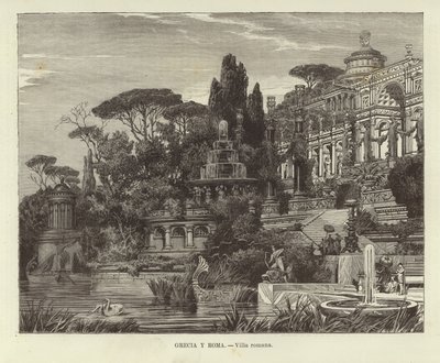 Grèce et Rome - Villa romaine - Ferdinand Knab
