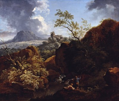 Paysage du Neckar - Ferdinand Kobell