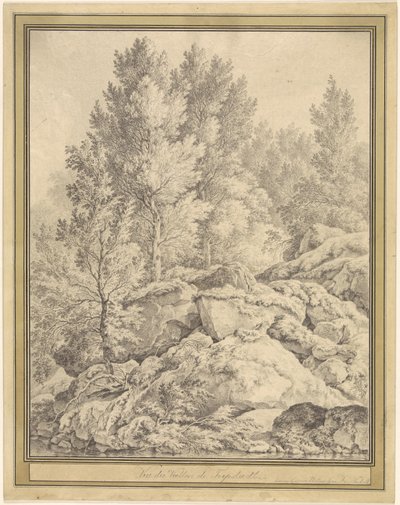 Vue de la vallée de Trippstadt dans le Palatinat - Ferdinand Kobell