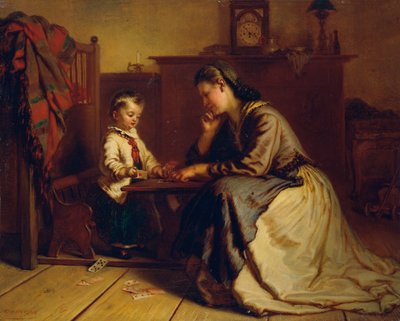 Partie de cartes - Ferdinand Mallitsch