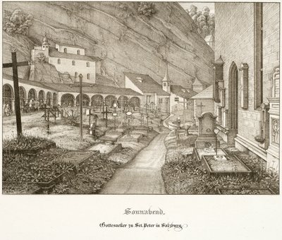 Samedi : Cimetière de Saint-Pierre à Salzbourg - Ferdinand Olivier