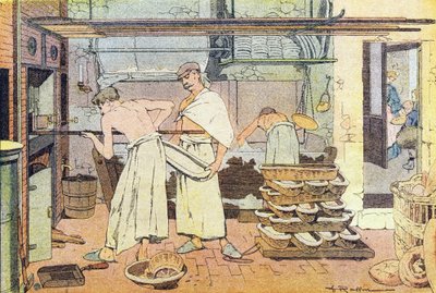 Le boulanger, dans Imagier de l