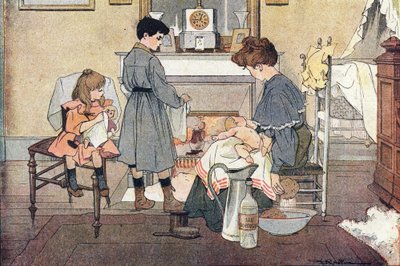 Le petit frère, dans Imagier de l