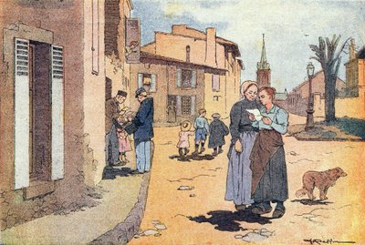 Le facteur, dans Imagier de l