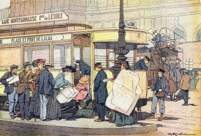 Le tramway, dans Imagier de l