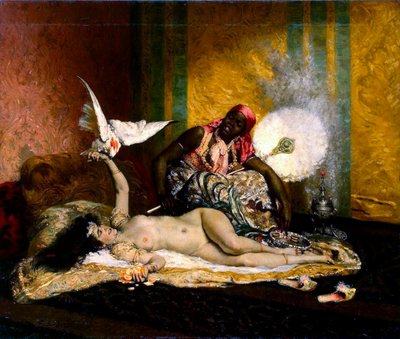 Odalisque - Ferdinand Roybet