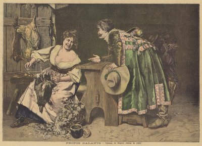 Propos galants - Ferdinand Roybet