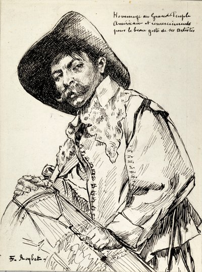 Le batteur - Ferdinand Roybet