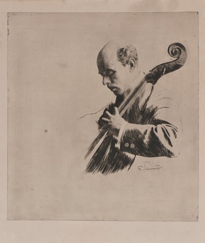 Pablo Casals joue - Ferdinand Schmutzer
