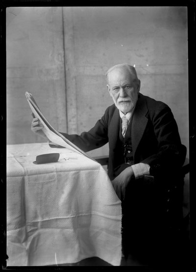 Portrait de Sigmund Freud (1856-1939) - Ferdinand Schmutzer