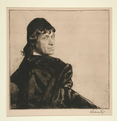 Étude de portrait - Ferdinand Schmutzer