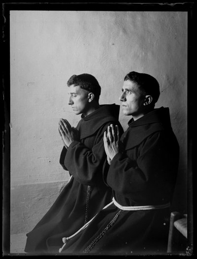 Prière franciscaine à Assise - Ferdinand Schmutzer